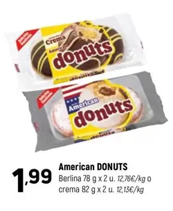 Oferta de Donuts - American por 1,99€ en Coviran