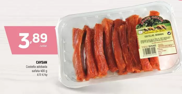 Oferta de Caysan - Costella Adobada  por 3,89€ en Coviran