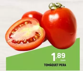 Oferta de Tomàquet Pera por 1,89€ en Coviran