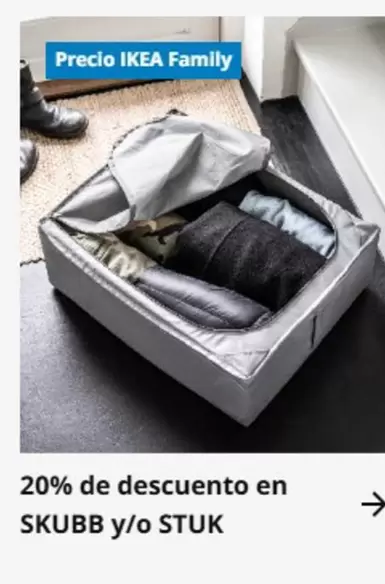 Oferta de Ikea - 20% De Descuento En Skubb Y/o Stunk en IKEA