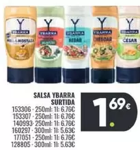 Oferta de Ybarra - Salsa Surtida por 1,69€ en Family Cash