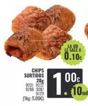 Oferta de Chips Surtidos por 1€ en Family Cash