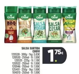 Oferta de Chovi - Salsa Surtida por 1,75€ en Family Cash