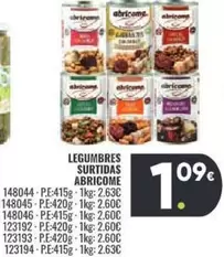 Oferta de Abricome - Legumbres Surtidas por 1,09€ en Family Cash