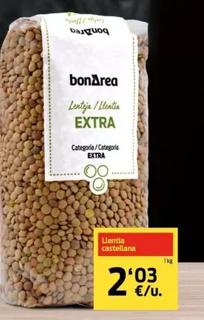 Oferta de Llentia Castellana por 2,03€ en bonÀrea