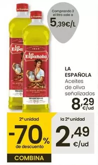 Oferta de La Española - Aceites De Oliva por 8,29€ en Eroski