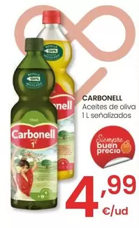 Oferta de Carbonell - Aceites De Oliva por 4,99€ en Eroski