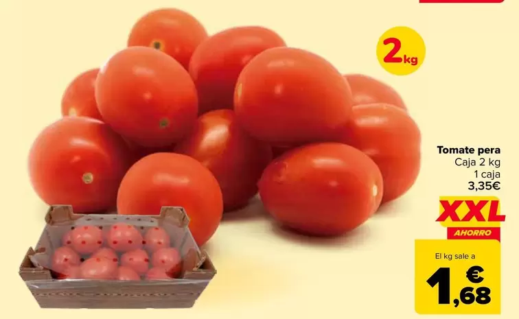 Oferta de Tomate Pera por 1,68€ en Carrefour