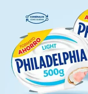 Oferta de Philadelphia -  Natural O Light en Carrefour