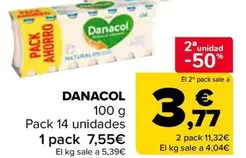 Oferta de Danacol - 100 G Pack 14 Unidades en Carrefour