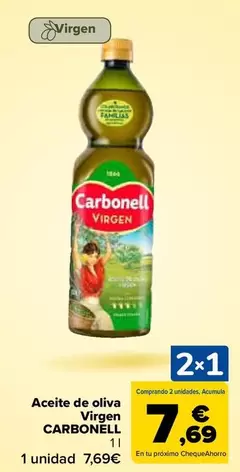 Oferta de Carbonell - Aceite De Oliva Virgen   en Carrefour