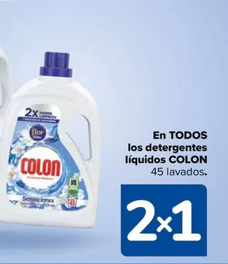 Oferta de Colon - En Todos  Los Detergentes Liquidos  en Carrefour