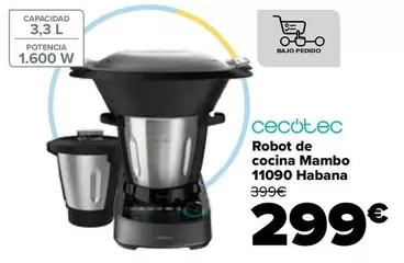 Oferta de Cecotec - Robot De Cocina Mambo 11090 Habana por 299€ en Carrefour