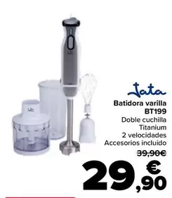 Oferta de Jata - Batidora Varilla Bt199 por 29,9€ en Carrefour