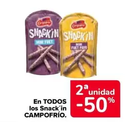 Oferta de Campofrío - En Todos Los Snack'In en Carrefour