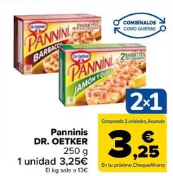 Oferta de Dr Oetker - Panninis en Carrefour