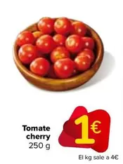 Oferta de Tomate Cherry por 1€ en Carrefour