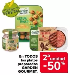 Oferta de Garden Gourmet - En Todos Los Platos Preparados en Carrefour