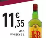 Oferta de J&B - Whisky por 11,35€ en Comerco Cash & Carry