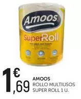 Oferta de Amoos - Rollo Multiusos Super Roll 1 U. por 1,69€ en Comerco Cash & Carry