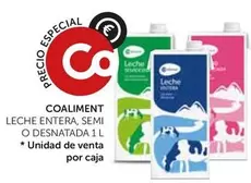 Oferta de Coaliment - Leche Entera, Semi O Desnatada en Comerco Cash & Carry