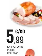 Oferta de La Victoria - Pollo Relleno por 5,99€ en Comerco Cash & Carry