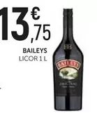 Oferta de Baileys - Licor por 13,75€ en Comerco Cash & Carry