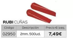 Oferta de Rubi  - Cunas por 7,49€ en Isolana