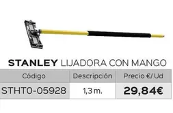 Oferta de Stanley - Lijadora Con Mango por 29,84€ en Isolana