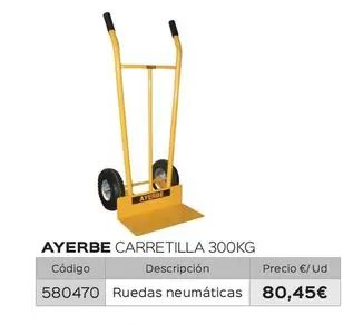 Oferta de Ayerbe -  Carretilla por 80,45€ en Isolana