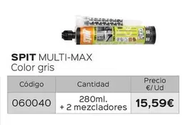 Oferta de Split/ Multi Max por 15,59€ en Isolana