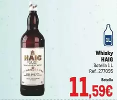 Oferta de Haig - Whisky por 11,59€ en Makro