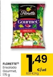 Oferta de Florette - Ensalada Gourmet por 1,49€ en Eroski