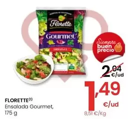 Oferta de Florette - Ensalada Gourmet por 1,49€ en Eroski