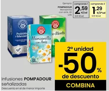 Oferta de Pompadour - Manzanilla Con Anis por 2,59€ en Eroski