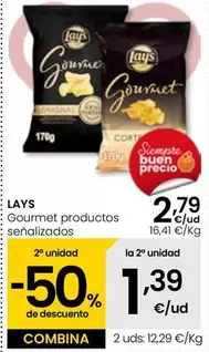 Oferta de Lay's - Gourmet Productos Senalizados por 2,79€ en Eroski