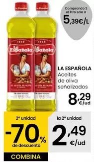 Oferta de La Española - Aceites De Oliva por 8,29€ en Eroski