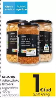 Oferta de Seleqtia - Legumbres  por 1€ en Eroski