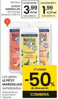 Oferta de Le Petit Marseillais - Geles por 3,99€ en Eroski