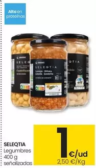 Oferta de Seleqtia - Legumbres  por 1€ en Eroski