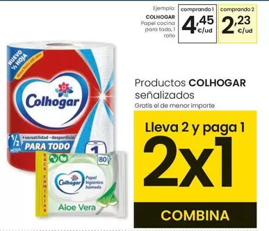 Oferta de Colhogar - Papel Cocina Para Todo por 4,45€ en Eroski