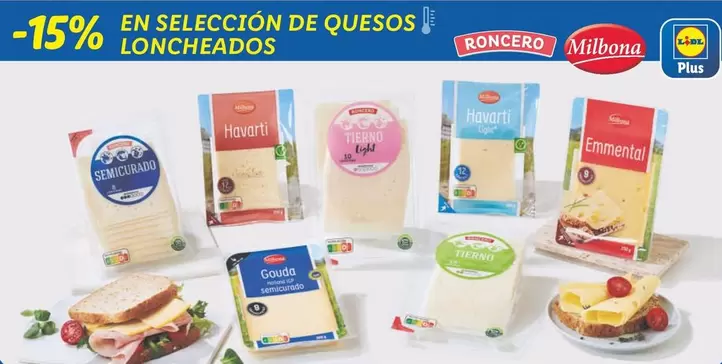 Oferta de Roncero - En Seleccion De Quesos en Lidl