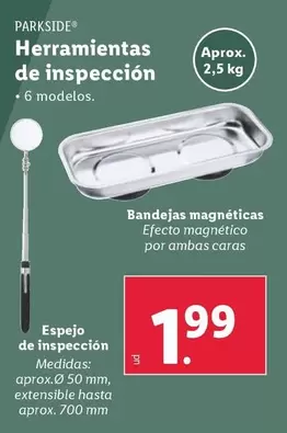 Oferta de Parkside - Herramientas De Inspeccion por 1,99€ en Lidl