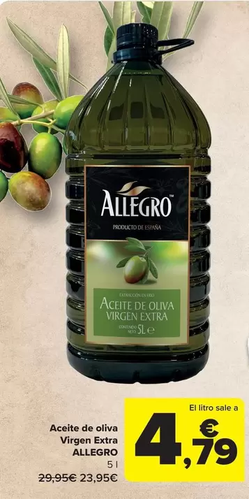 Oferta de 51 - Aceite De Oliva Virgen Extra por 4,79€ en Carrefour