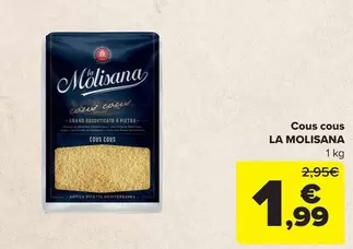 Oferta de La molisana - Cous Cous La Molisana por 1,99€ en Carrefour