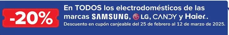 Oferta de En Todos Los Aspiradores De Las Marcas Irobot Y Samsung en Carrefour