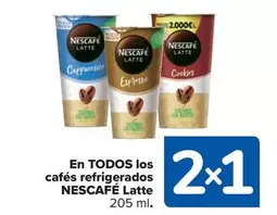 Oferta de Nescafé - En Todos Los Cafés Refrigerados Latte en Carrefour Market