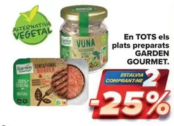 Oferta de Garden Gourmet - En Tots Els Plats Preparats en Carrefour Market