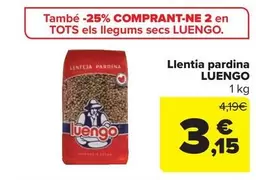 Oferta de Luengo - Tardina por 3,15€ en Carrefour Market