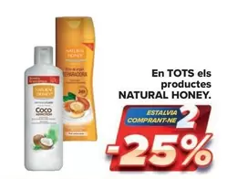 Oferta de Natural Honey - En Tots Els Productes en Carrefour Market